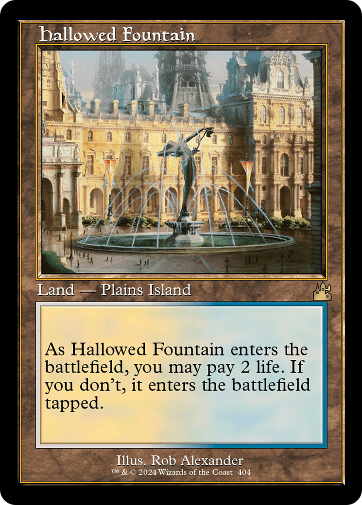 Hallowed Fountain (Retro) [Ravnica Remastered] | Eastridge Sports Cards & Games