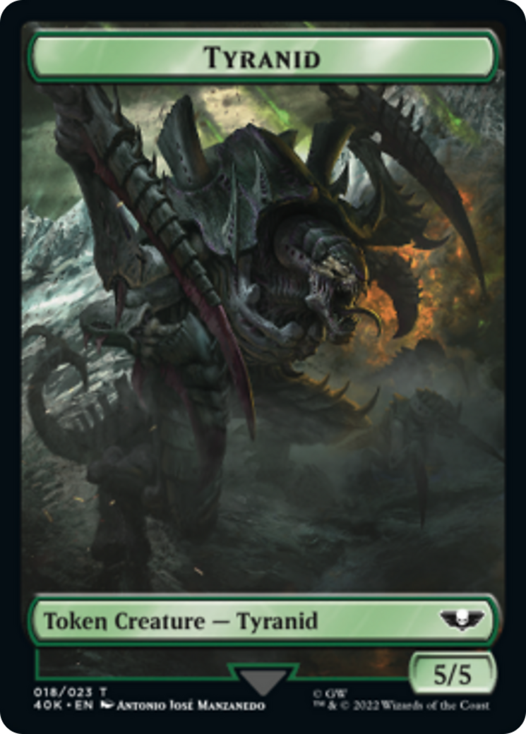 Tyranid (17) // Tyranid (18) [Universes Beyond: Warhammer 40,000 Tokens] | Eastridge Sports Cards & Games