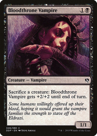 Bloodthrone Vampire [Duel Decks: Zendikar vs. Eldrazi] | Eastridge Sports Cards & Games