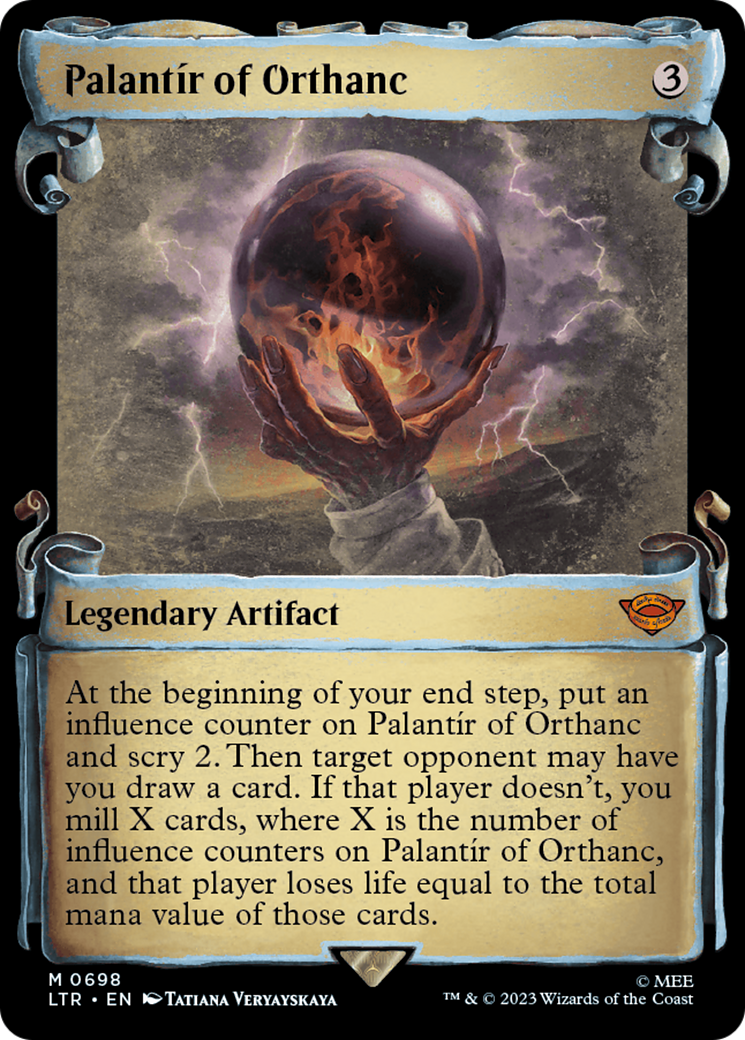 Palantir of Orthanc [The Lord of the Rings: Tales of Middle-Earth Showcase Scrolls] | Eastridge Sports Cards & Games