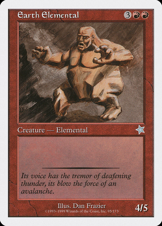 Earth Elemental [Starter 1999] | Eastridge Sports Cards & Games