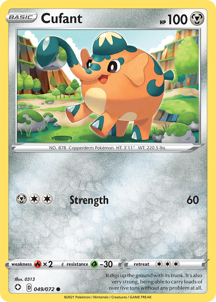 Cufant (049/072) [Sword & Shield: Shining Fates] | Eastridge Sports Cards & Games