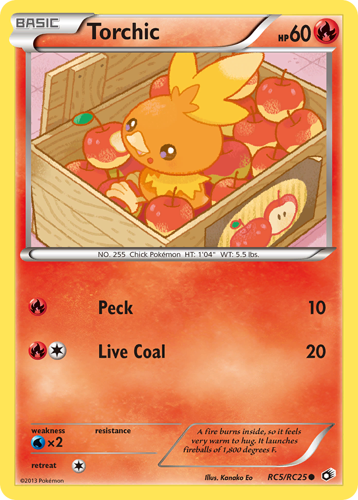 Torchic (RC5/RC25) [Black & White: Legendary Treasures] | Eastridge Sports Cards & Games