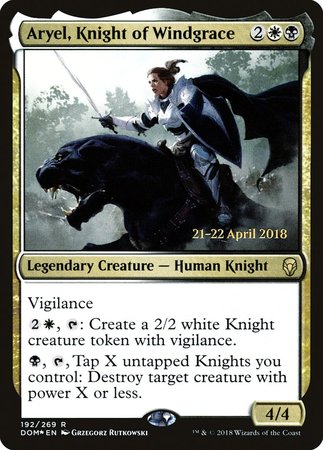 Aryel, Knight of Windgrace [Dominaria Promos] | Eastridge Sports Cards & Games