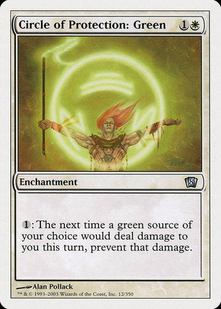 Circle of Protection: Green [Eighth Edition] | Eastridge Sports Cards & Games