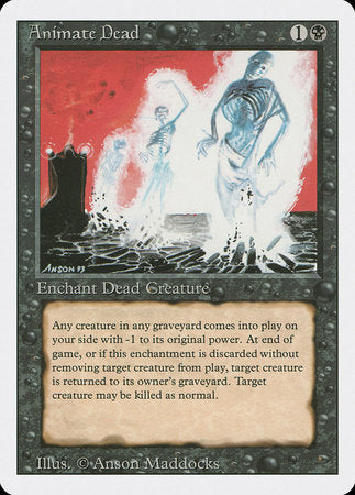 Animate Dead [Revised Edition] | Eastridge Sports Cards & Games