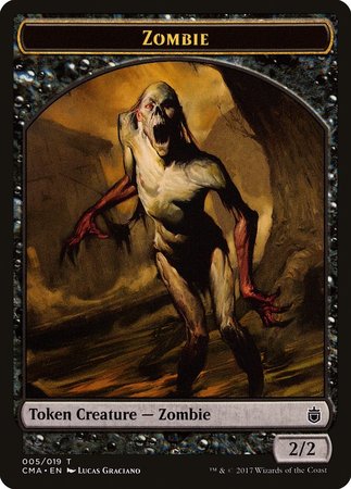 Zombie Token (005) [Commander Anthology Tokens] | Eastridge Sports Cards & Games