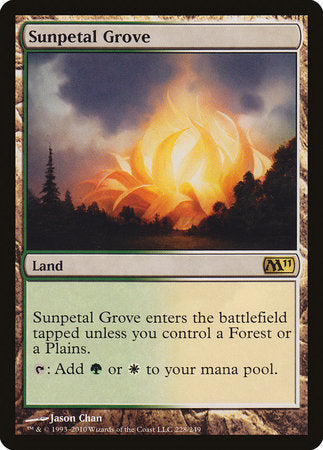 Sunpetal Grove [Magic 2011] | Eastridge Sports Cards & Games