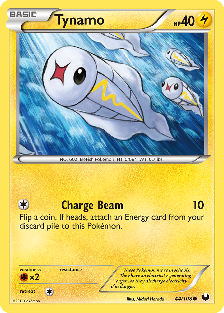 Tynamo (44/108) [Black & White: Dark Explorers] | Eastridge Sports Cards & Games