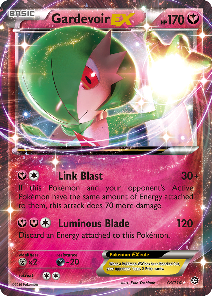 Gardevoir EX (78/114) [XY: Steam Siege] | Eastridge Sports Cards & Games