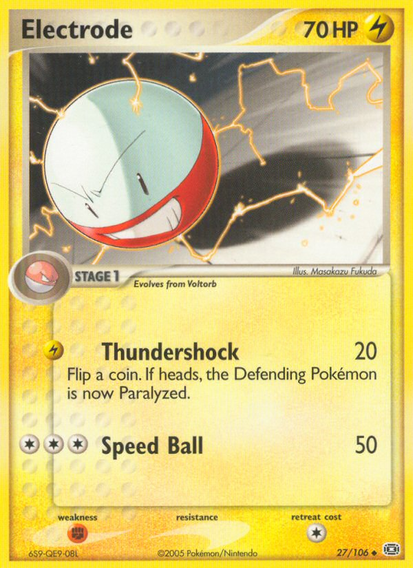 Electrode (27/106) [EX: Emerald] | Eastridge Sports Cards & Games