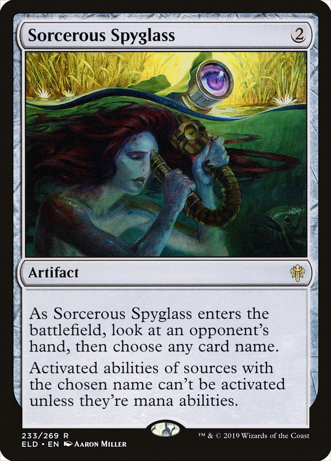 Sorcerous Spyglass [Throne of Eldraine] | Eastridge Sports Cards & Games