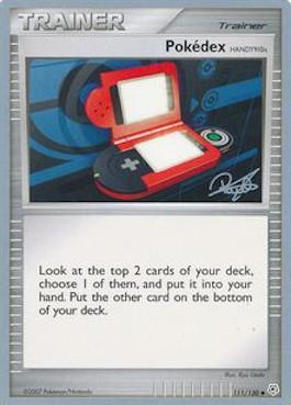 Pokedex HANDY910is (111/130) (Bliss Control - Paul Atanassov) [World Championships 2008] | Eastridge Sports Cards & Games