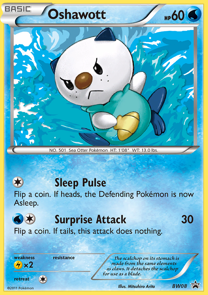 Oshawott (BW08) [Black & White: Black Star Promos] | Eastridge Sports Cards & Games