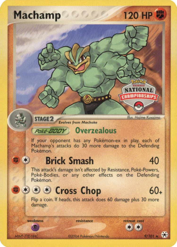 Machamp (9/101) (National Championships Promo) [EX: Hidden Legends] | Eastridge Sports Cards & Games