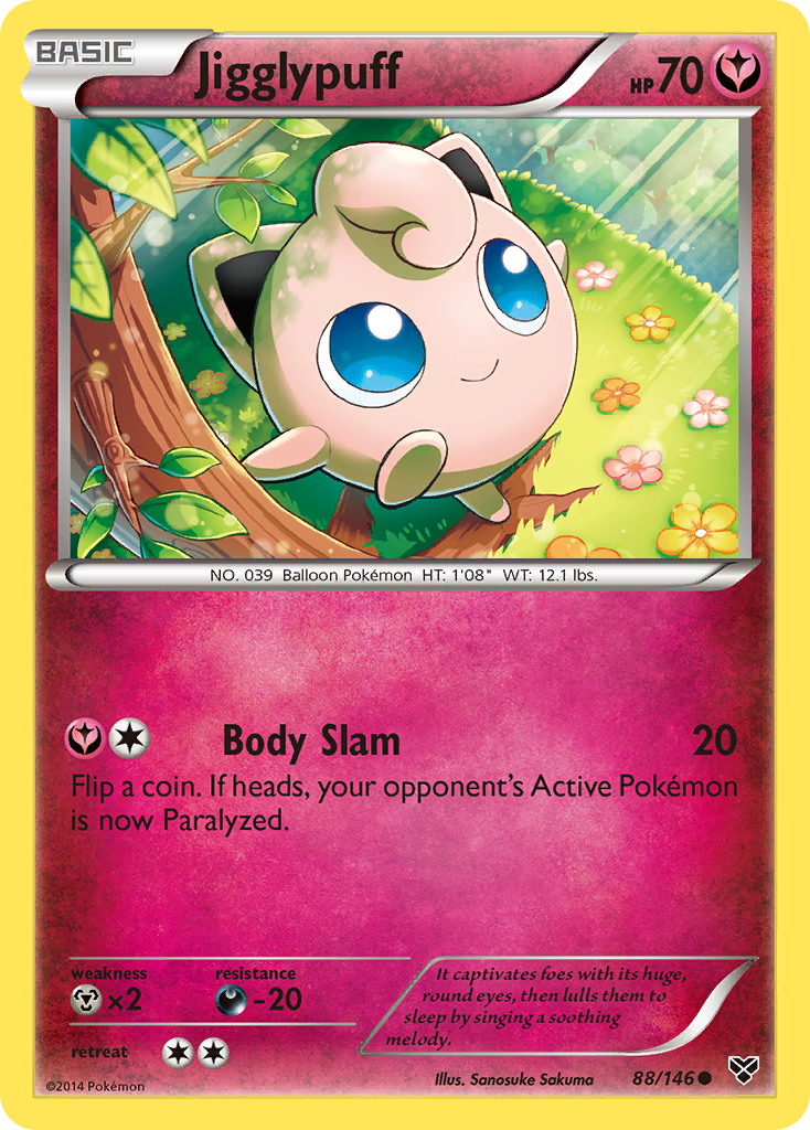 Jigglypuff (88/146) [XY: Base Set] | Eastridge Sports Cards & Games