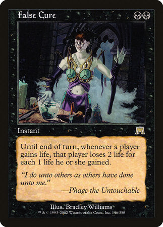 False Cure [Onslaught] | Eastridge Sports Cards & Games