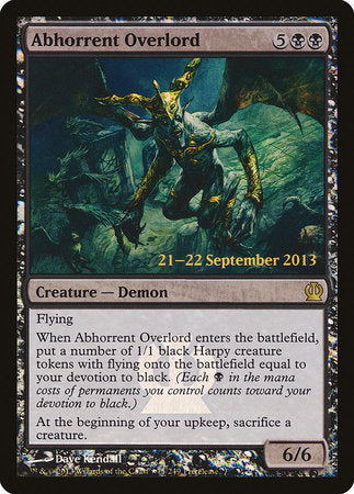 Abhorrent Overlord [Theros Promos] | Eastridge Sports Cards & Games