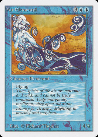 Air Elemental [Unlimited Edition] | Eastridge Sports Cards & Games