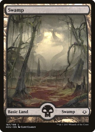 Swamp (187) - Full Art [Hour of Devastation] | Eastridge Sports Cards & Games