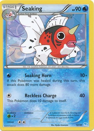 Seaking (12/30) [XY: Trainer Kit 3 - Suicune] | Eastridge Sports Cards & Games