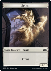 Elemental // Spirit Double-sided Token [Double Masters 2022 Tokens] | Eastridge Sports Cards & Games