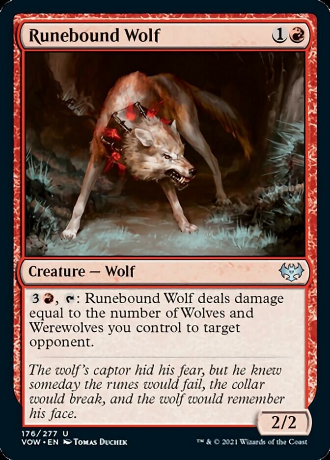 Runebound Wolf [Innistrad: Crimson Vow] | Eastridge Sports Cards & Games