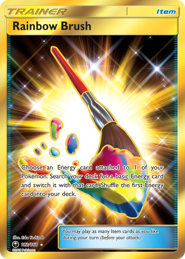 Rainbow Brush (182/168) [Sun & Moon: Celestial Storm] | Eastridge Sports Cards & Games