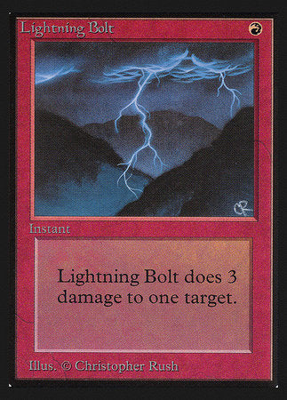 Lightning Bolt (IE) [Intl. Collectors’ Edition] | Eastridge Sports Cards & Games