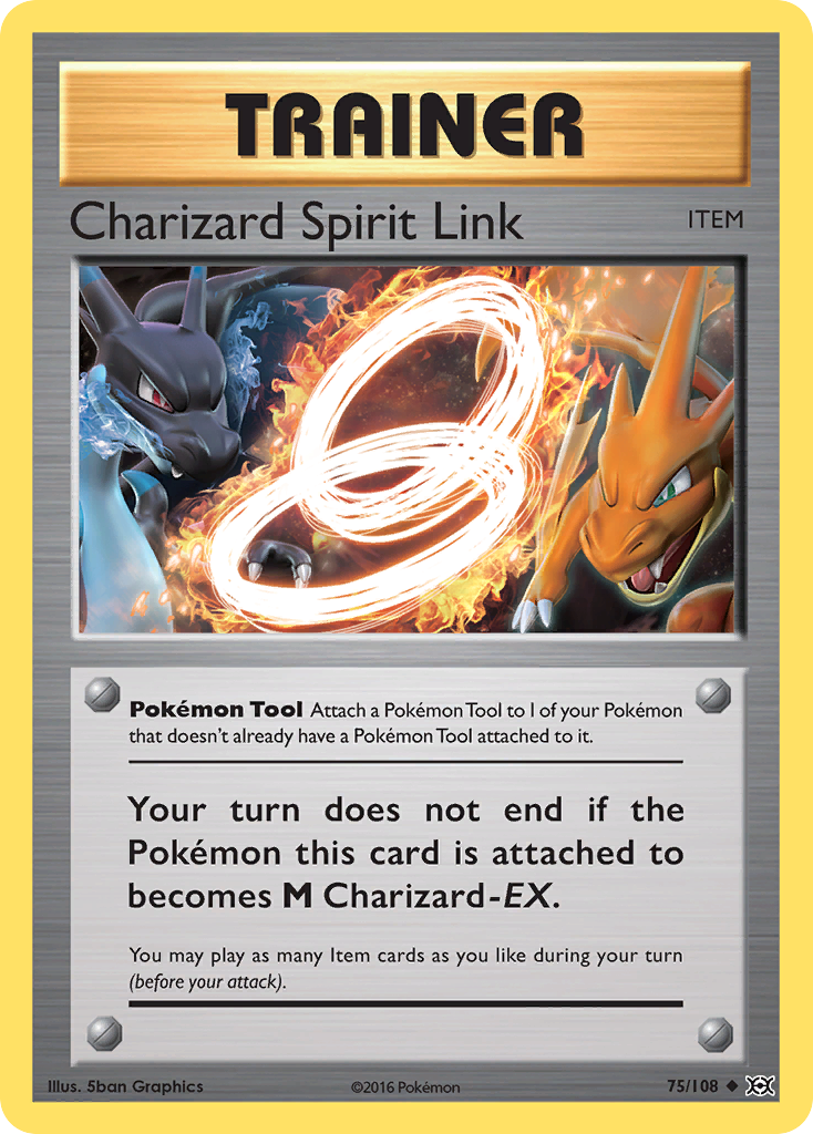 Charizard Spirit Link (75/108) [XY: Evolutions] | Eastridge Sports Cards & Games