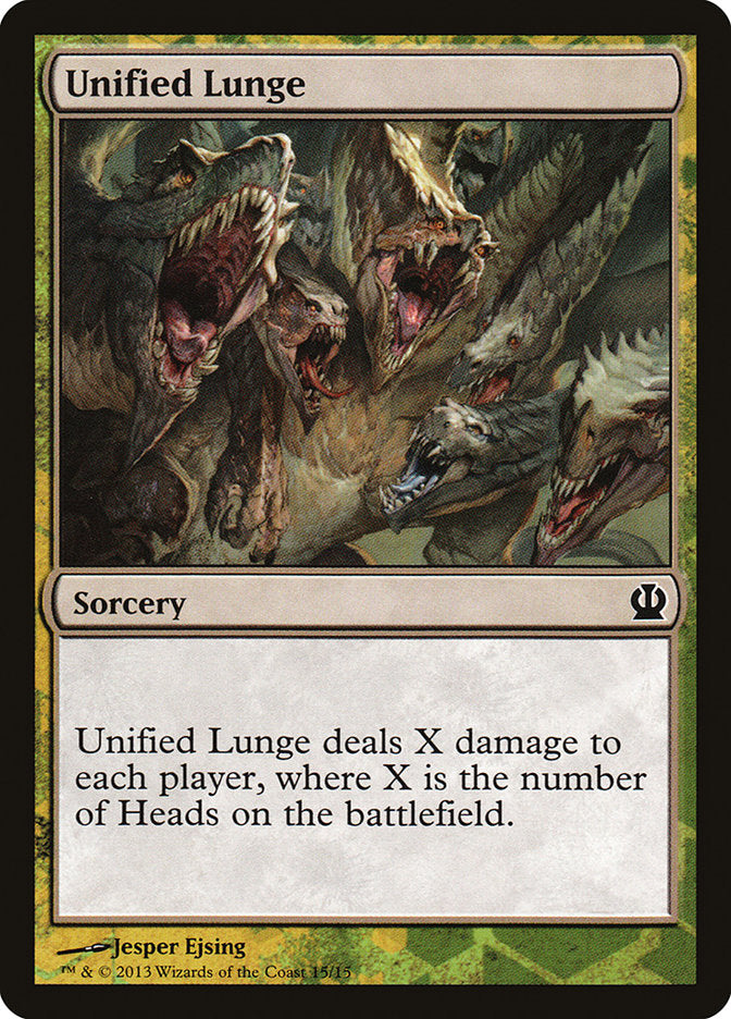 Unified Lunge [Theros Face the Hydra] | Eastridge Sports Cards & Games