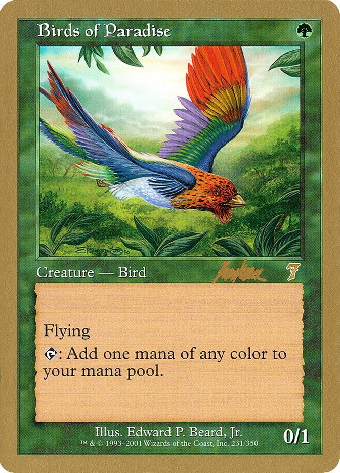 Birds of Paradise (Brian Kibler) [World Championship Decks 2002] | Eastridge Sports Cards & Games