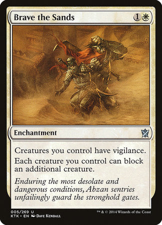 Brave the Sands [Khans of Tarkir] | Eastridge Sports Cards & Games