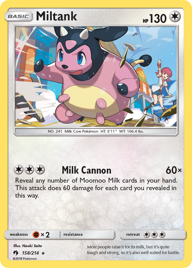 Miltank (158/214) [Sun & Moon: Lost Thunder] | Eastridge Sports Cards & Games