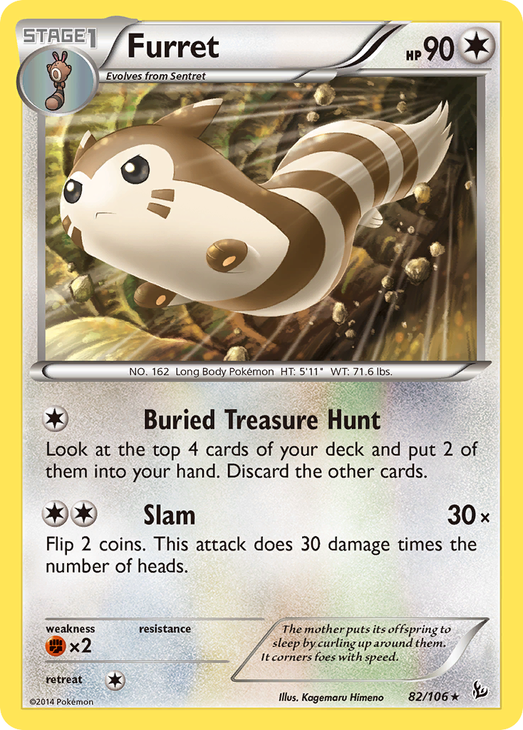 Furret (82/106) [XY: Flashfire] | Eastridge Sports Cards & Games