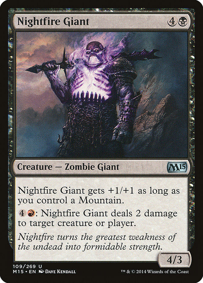 Nightfire Giant [Magic 2015] | Eastridge Sports Cards & Games