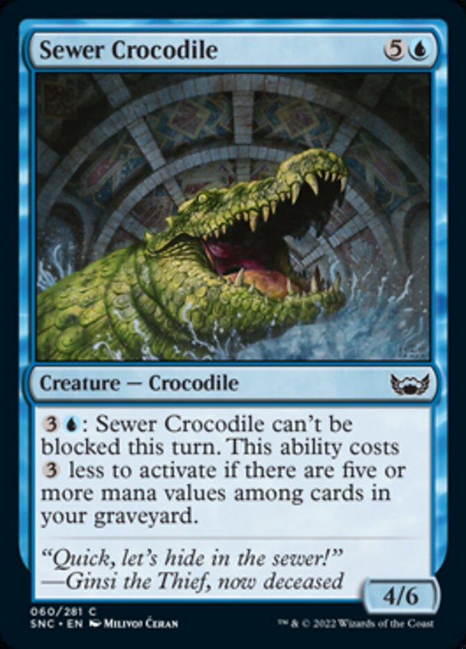 Sewer Crocodile [Streets of New Capenna] | Eastridge Sports Cards & Games