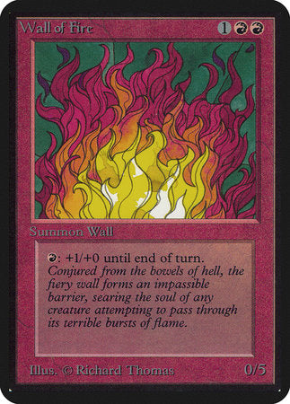 Wall of Fire [Limited Edition Alpha] | Eastridge Sports Cards & Games