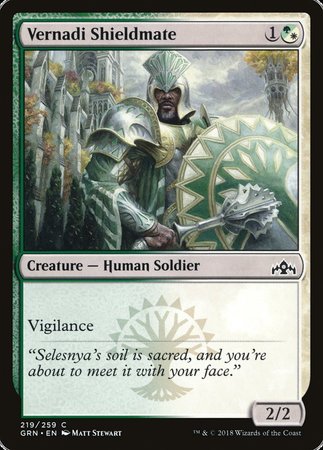 Vernadi Shieldmate [Guilds of Ravnica] | Eastridge Sports Cards & Games