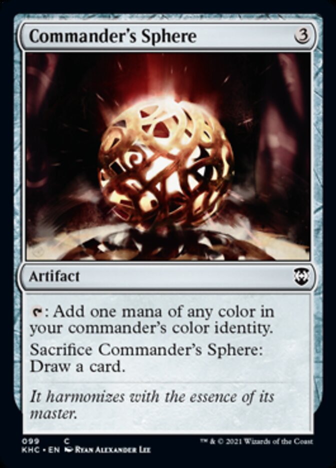Commander's Sphere [Kaldheim Commander] | Eastridge Sports Cards & Games