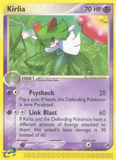Kirlia (40/100) [EX: Sandstorm] | Eastridge Sports Cards & Games