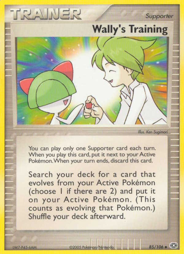 Wally's Training (85/106) [EX: Emerald] | Eastridge Sports Cards & Games