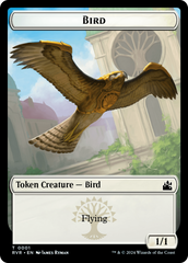 Bird // Angel (0002) Double-Sided Token [Ravnica Remastered Tokens] | Eastridge Sports Cards & Games