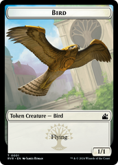Bird // Soldier Double-Sided Token [Ravnica Remastered Tokens] | Eastridge Sports Cards & Games