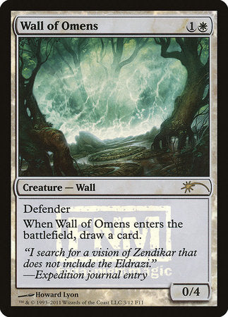 Wall of Omens [Friday Night Magic 2011] | Eastridge Sports Cards & Games