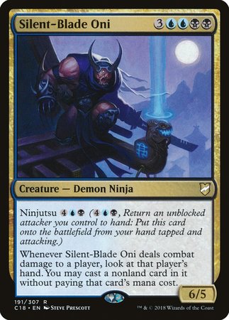 Silent-Blade Oni [Commander 2018] | Eastridge Sports Cards & Games