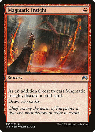 Magmatic Insight [Magic Origins] | Eastridge Sports Cards & Games