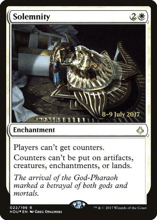 Solemnity [Hour of Devastation Promos] | Eastridge Sports Cards & Games