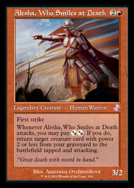 Alesha, Who Smiles at Death (Timeshifted) [Time Spiral Remastered] | Eastridge Sports Cards & Games
