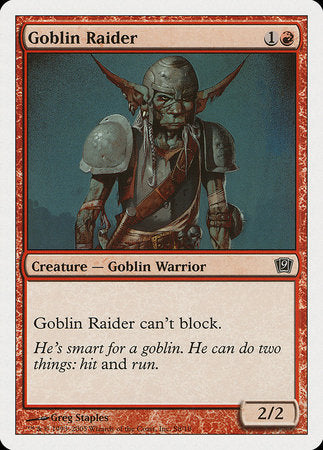 Goblin Raider [Ninth Edition] | Eastridge Sports Cards & Games